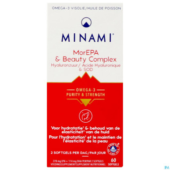 Minami morepa&beauty complex softcaps 60