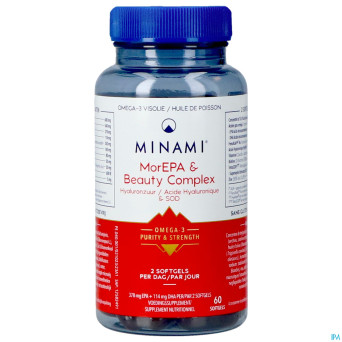Minami morepa&beauty complex softcaps 60