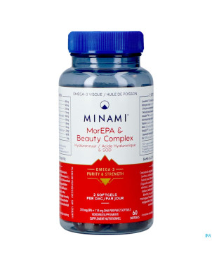 Minami morepa&beauty complex softcaps 60