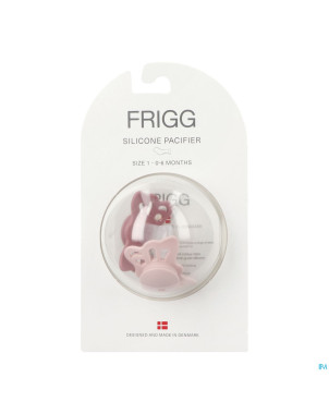 Frigg fopspenen butterfly t1 silicon cedar/pink 2