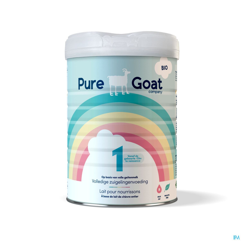 Pure goat lait nourrissons pdr 800g