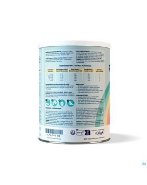 Pure goat lait nourrissons pdr 400g