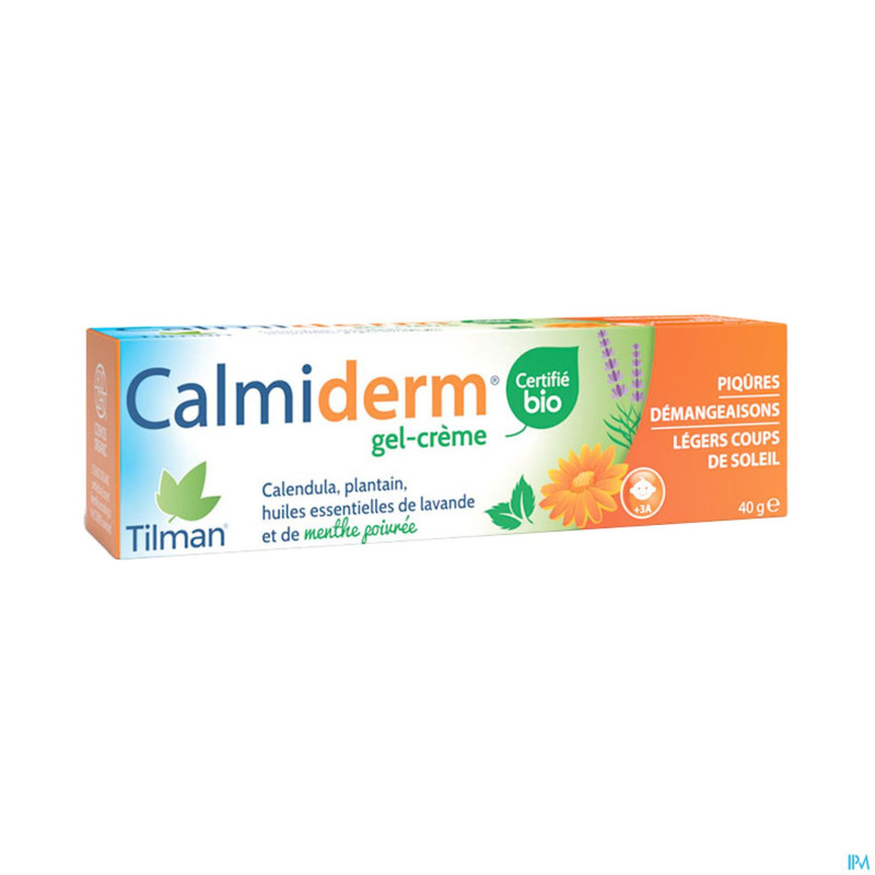 Calmiderm gel-creme certifie bio    tube 40g