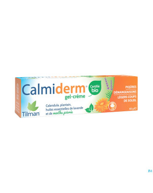 Calmiderm gel-creme certifie bio    tube 40g
