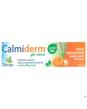Calmiderm gel-creme certifie bio    tube 40g