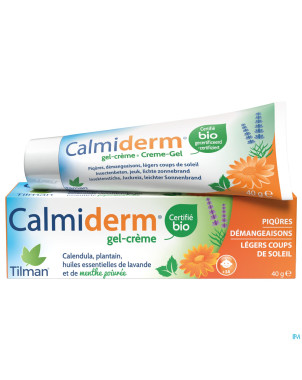 Calmiderm gel-creme certifie bio    tube 40g