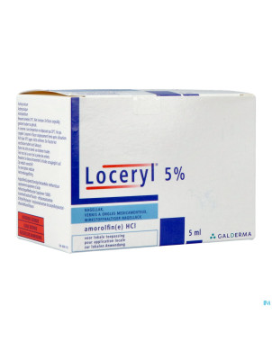 Loceryl pi pharma 5% vao medicamenteux    5ml pip