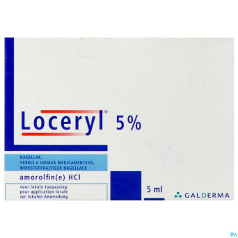 Loceryl pi pharma 5% vao medicamenteux    5ml pip