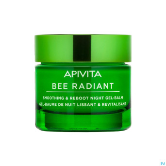 Apivita bee radiant smooth&reb.night gel balm 50ml