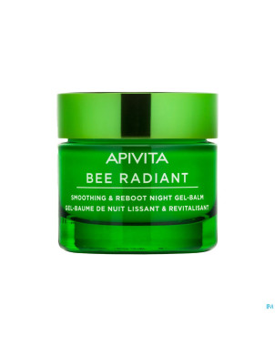 Apivita bee radiant smooth&reb.night gel balm 50ml