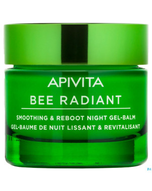 Apivita bee radiant smooth&reb.night gel balm 50ml