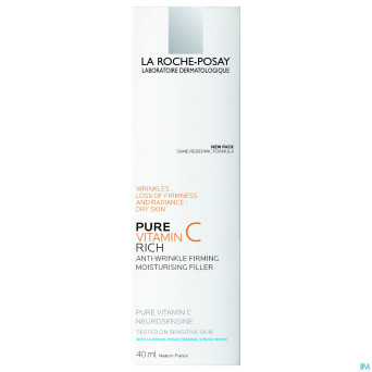 Lrp redermic pure vitamine c riche peau seche 40ml
