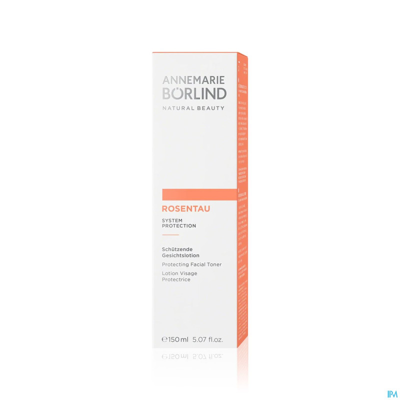 Annemarie borlind rosentau facial toner 150ml