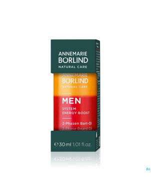 Annemarie borlind men 2-phase beard oil 30ml