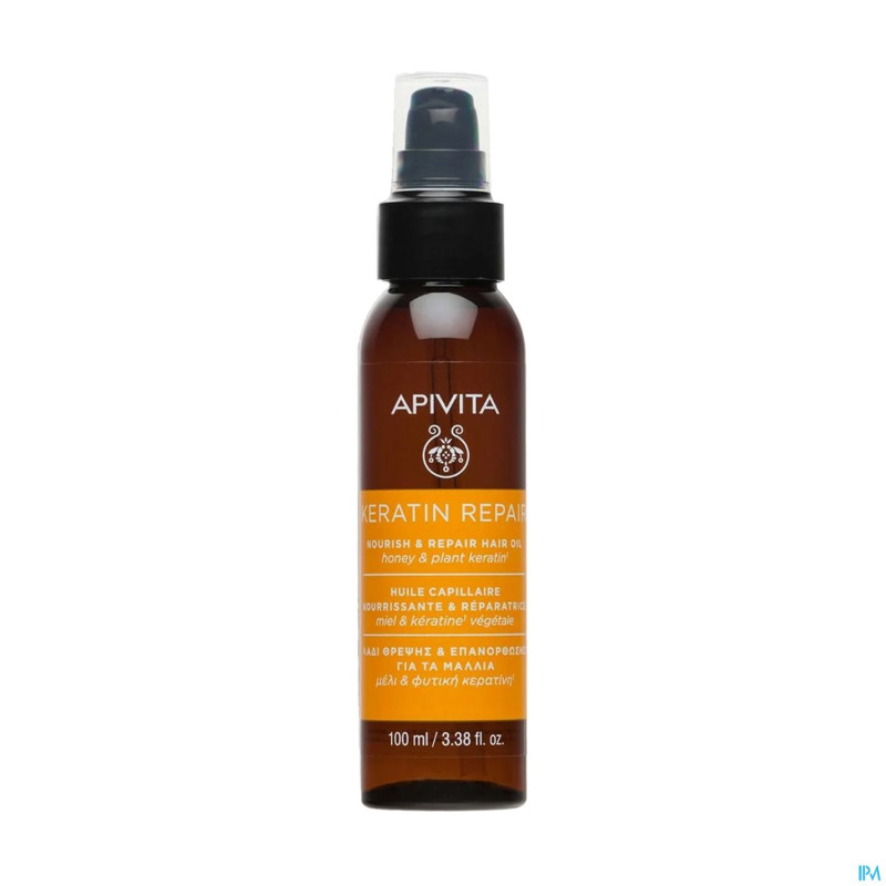 Apivita keratine huile repair nourrit&regen. 100ml
