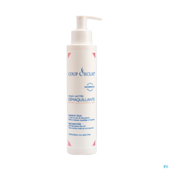 Coup d'eclat huile lactee demaquillante fl 200ml
