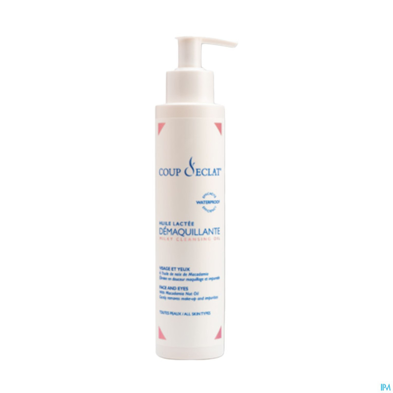 Coup d'eclat huile lactee demaquillante fl 200ml