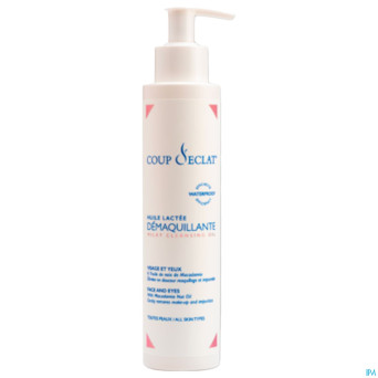 Coup d'eclat huile lactee demaquillante fl 200ml