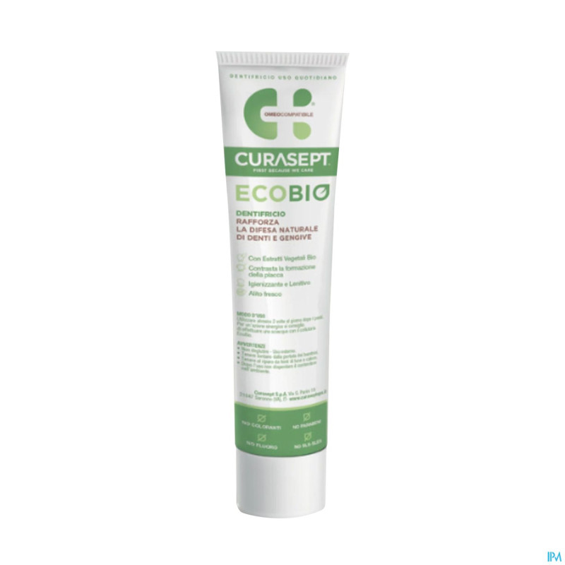 Curasept ecobio dentifrice 75ml