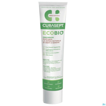 Curasept ecobio dentifrice 75ml