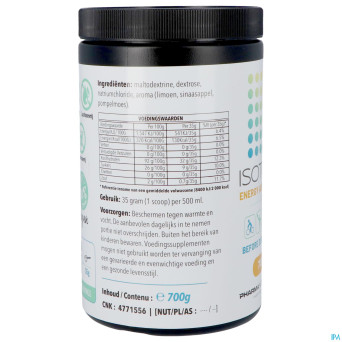 Sport isotone energy agrum drink700g pharmanutrics