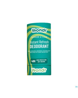 Wondr instant refresh deodorant stick 60g