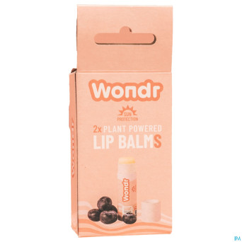 Wondr plant duo baumes levres 2x4g