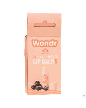 Wondr plant duo baumes levres 2x4g