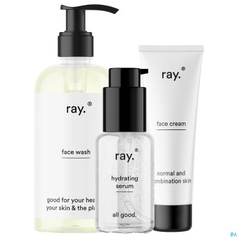 Ray routine visage hydratante 3 prod.