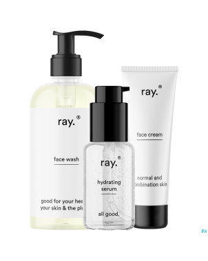 Ray routine visage hydratante 3 prod.