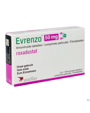 Evrenzo 50mg comp pell  12 x 1