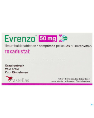 Evrenzo 50mg comp pell  12 x 1