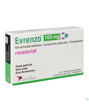 Evrenzo 100mg comp pell  12 x 1