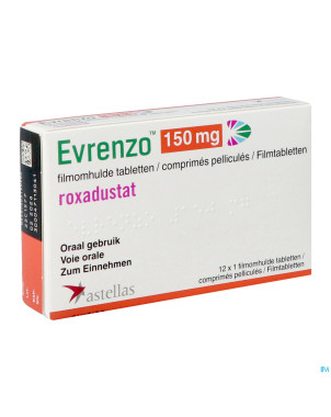 Evrenzo 150mg comp pell  12 x 1