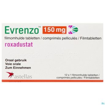 Evrenzo 150mg comp pell  12 x 1