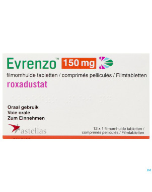 Evrenzo 150mg comp pell  12 x 1