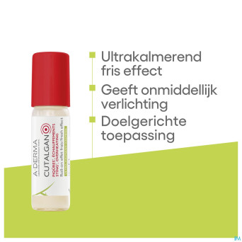 Aderma cutalgan roll on sos piqures 10ml