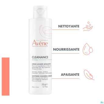 Avene cleanance hydra creme lavante    200ml