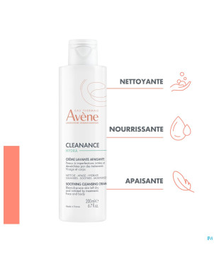 Avene cleanance hydra creme lavante    200ml