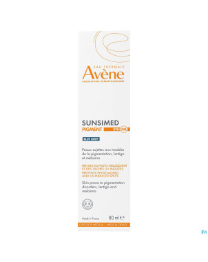 Avene sol sunsimed pigment creme spf50+    80ml