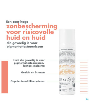 Avene sol sunsimed pigment creme spf50+    80ml