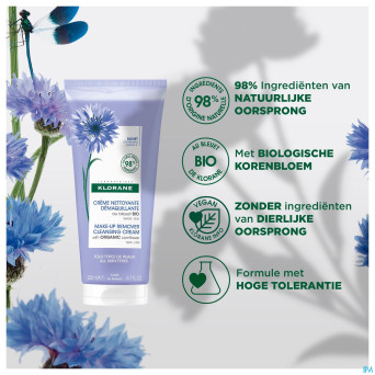 Klorane visage creme nett demaq bleuet bio   200ml