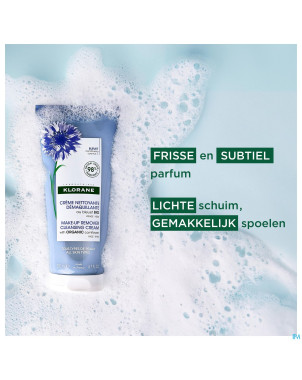 Klorane visage creme nett demaq bleuet bio   200ml
