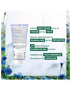 Klorane visage creme nett demaq bleuet bio   200ml
