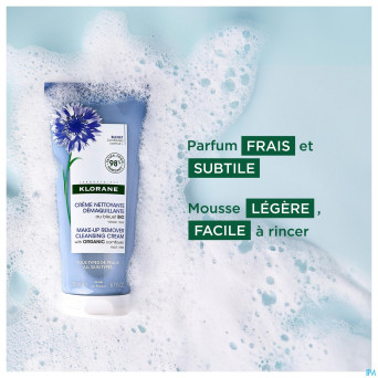 Klorane visage creme nett demaq bleuet bio   200ml