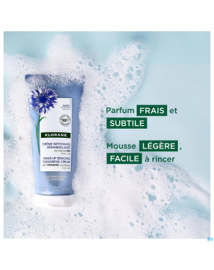 Klorane visage creme nett demaq bleuet bio   200ml