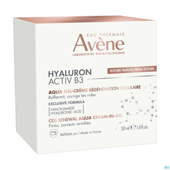 Avene hyaluron activ b3 aqua gel-cr reg. cell 50ml