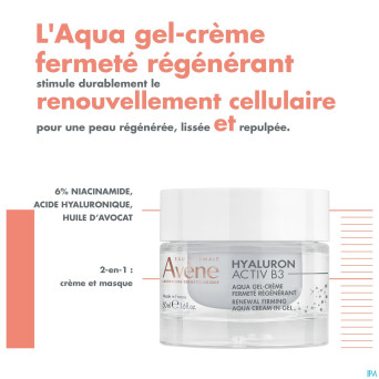 Avene hyaluron activ b3 aqua gel-cr reg. cell 50ml