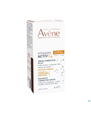 Avene vitamine activ cg serum correcteur eclat30ml