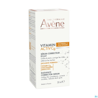 Avene vitamine activ cg serum correcteur eclat30ml